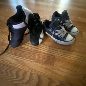Converse sneakers and soccer Cleats 11